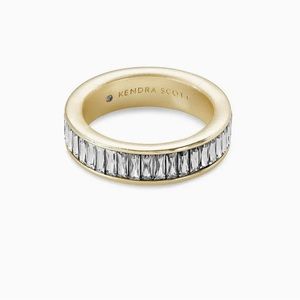 Kendra Scott Jack Ring Size 10 in Silver & Gold